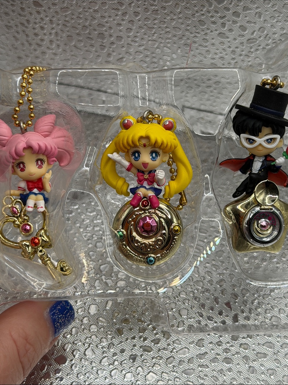 NEW Sailor Moon Mini Charm Figures Twinkle Dolly Special Set 20th Anniversary - Picture 2 of 4